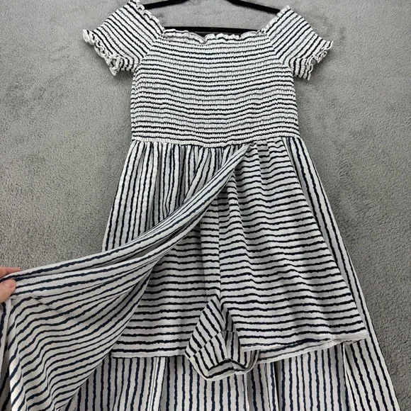 Stella Tweed Side Slit Romper Maxi Dress - Picture 3 of 10